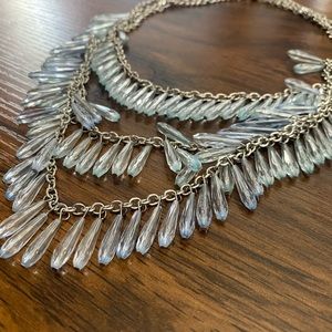 Blue Crystal Necklace